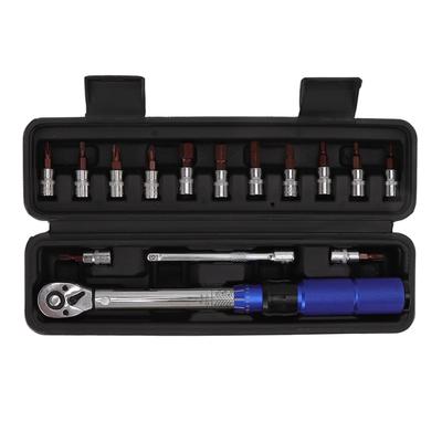 Bike Torque Wrench Set 1 4 Inch Drive Torque Wrench 2 To 14 Nm Bicycle Tool Kit Bike Repair Kit