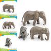 Childrens Durable Pvc Elephant Decor Animals For Play And Learning Activities