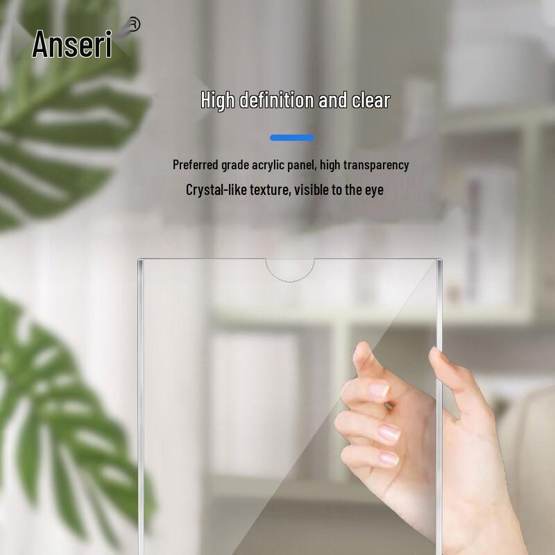 Acrylic Double Layer Horizontal Card Holder