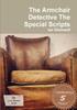 Knyga The Armchair Detective the Special Scripts