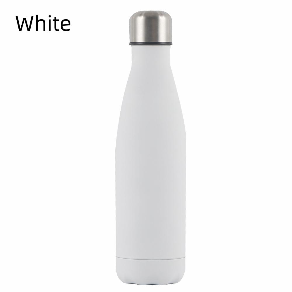 500ml Double Wall Stainles Steel Water Bottle Thermos Bottle Keep Hot and Cold Cola Cup Insulated Vacuum Flask Sport Individual