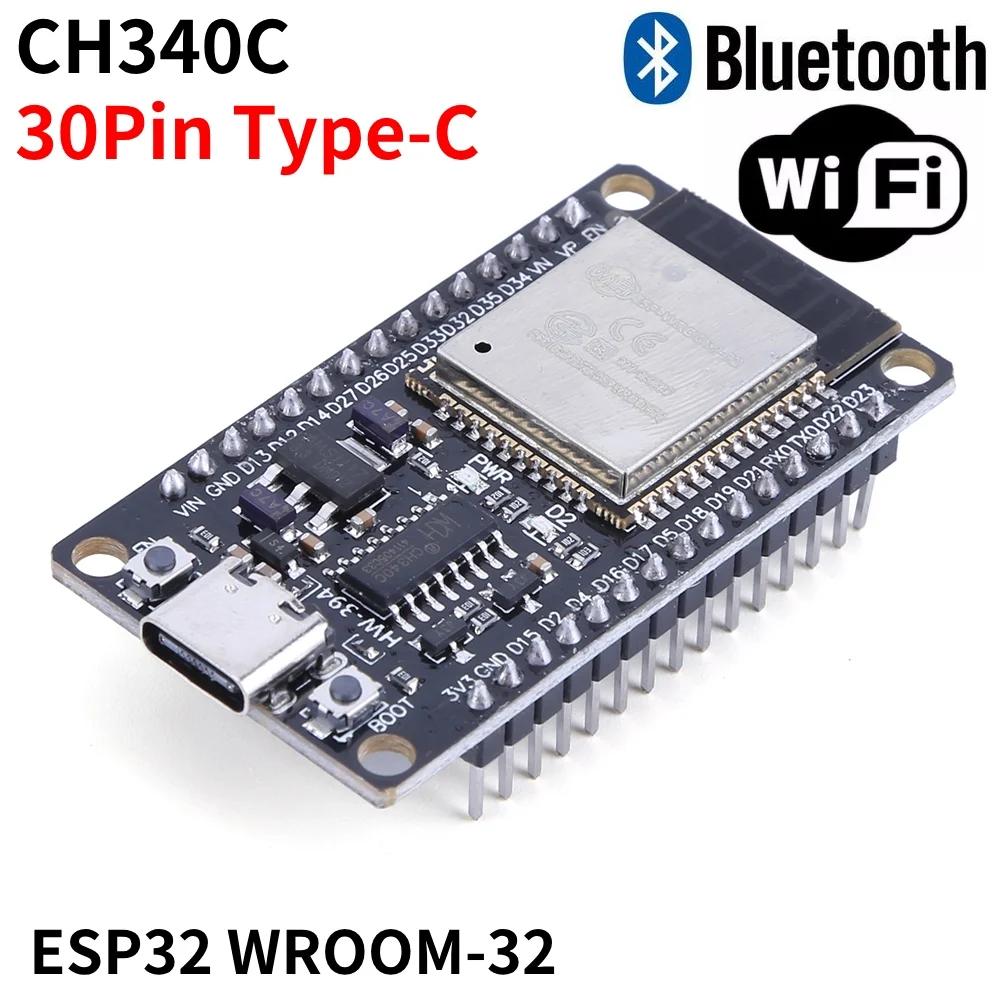 ESP32 ESP-32S ESP WROOM 32 WIFI Board Bluetooth Module Dual Core 32Bit CPU ESP32 Development Board Board 30Pin Wireless Module