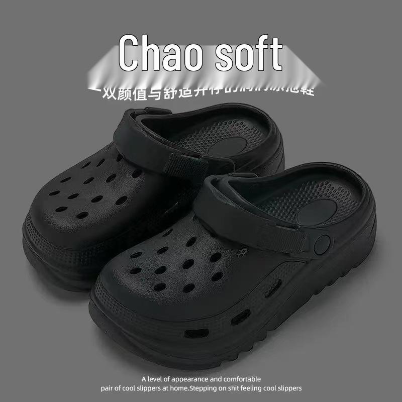 

Уличные женские клоги, парные тапочки с закрытым носком, женские сандалии, домашняя обувь и мужские клоги. 36-37