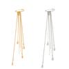 Retro-Stil Legierung Brosche Pin Mit Imitation Perlen Akzent Verstellbare Kette Quasten Designs Unisex Mode Accessoire