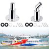 22/24mm Stainless Steel Hull Exhaust Fitting Tube Pipe Socket Hardware Part Air Diesel Heater For Boat Truck Yacht Accessories
