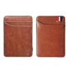 Fashion Slim Men's Leather Magic Wallet Korea Designer Credit Card Holder Women Small Cash Clip Bilfold Man Clamps for Money