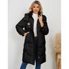Winter Cotton Clothing Women Long Sleeves Coat Ladies Cotton Clothing Women Down Jacket