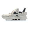 Li-Ning Easy Fit Shock Absorbing Non-Slip Wear-Resistant Low-Top Sports Casual Shoes Men Sneakers White Black AREP017-2