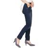 Skinny Stretch Denim Pants with Elastic Perfect for and Office Casual Perfect for Spring and Size Navy Wd-0192 Women's Waist, Commuting, School, Wear,