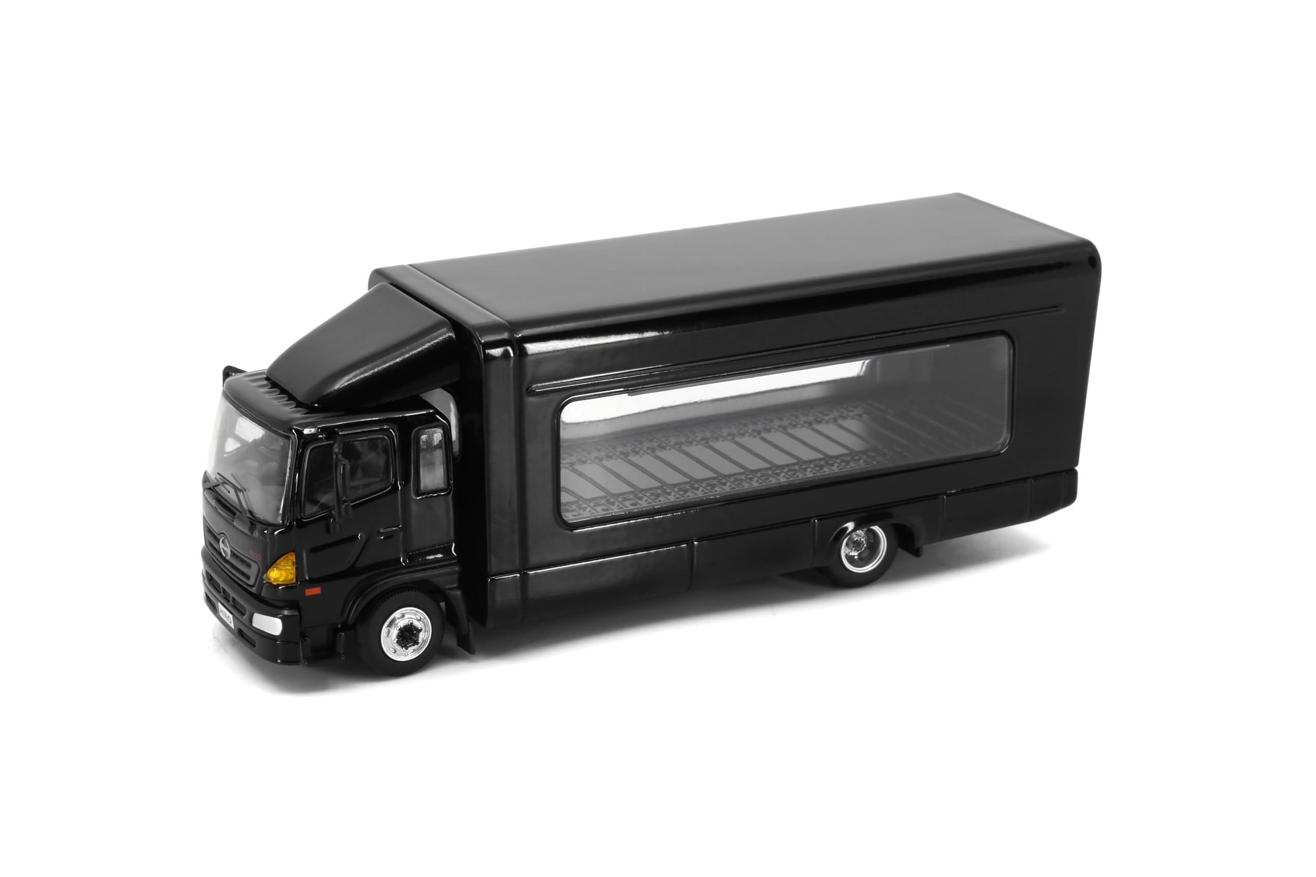 

Tiny City Scale Hino 500 Roofed Loader 1/64 (Black) чёрный