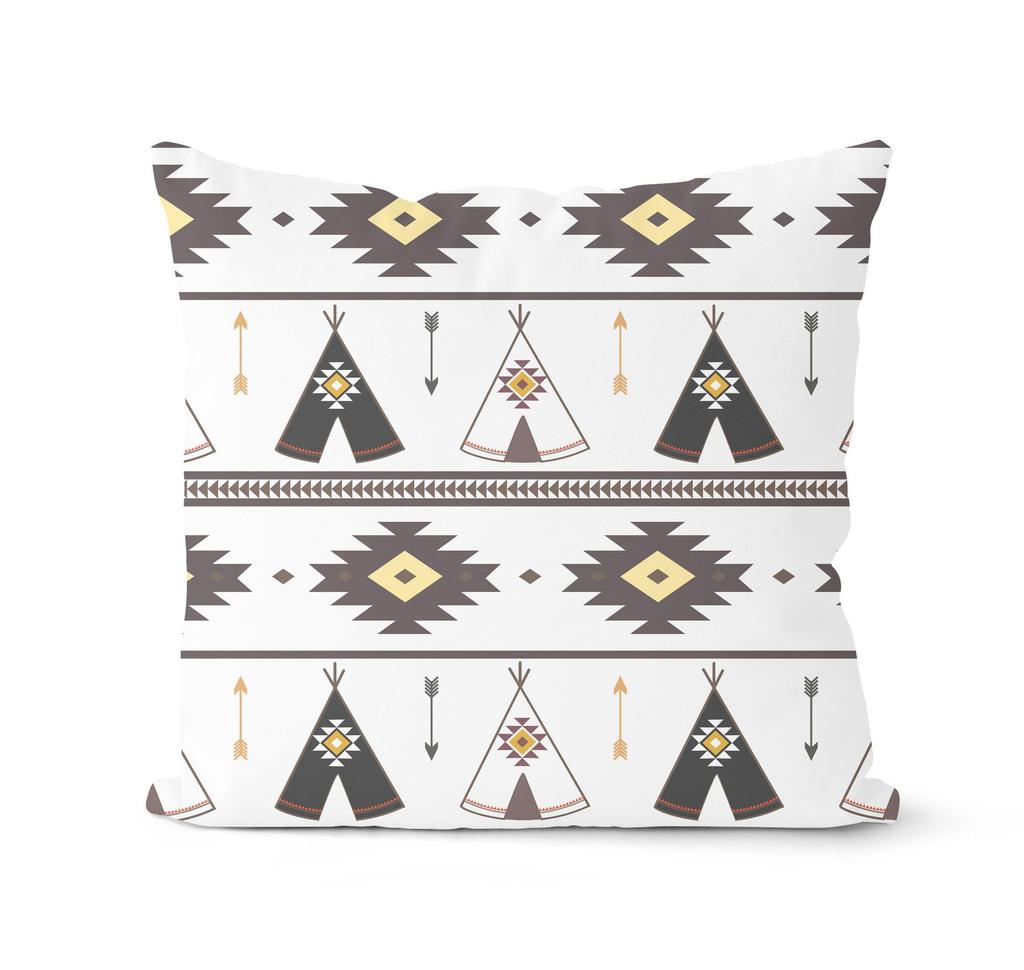 Vintage Abstract Geometric Home Style Pattern Cushion Cover Pillowcase Home Sofa Decor Pillowcase