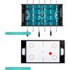 4in1 Multi Game Table S Combination Arcade Set for Home Play Room Rec Room with Pool Billiards Air Hockey Foosball and Table Te