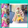 Entzückender My Little Pony Schlüsselanhänger Niedliches Silikon Cartoon Accessoire für Kinder Taschen