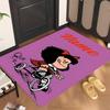 Mafalda (5) Personalized Name Office Carpet Stylish Decor for Living Room Bedroom Kitchen