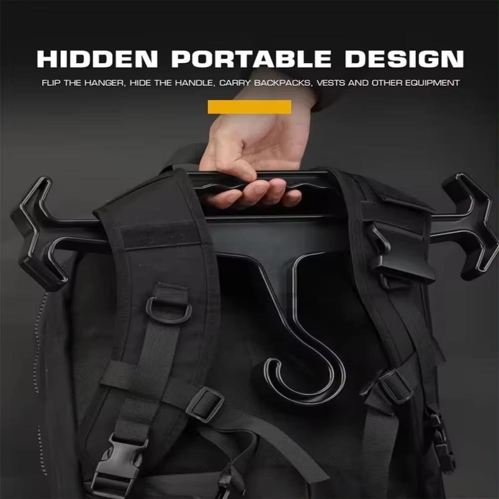 1PC Plastic Tactical Heavy Duty Clothes Hanger Suitable for Storage and Organization of Body Armor Vests Hunting Air Rifle Vests
