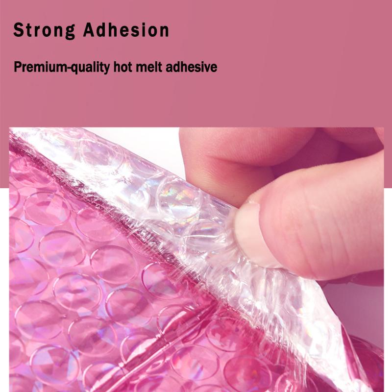 Bubble Envelope - Waterproof Self-Sealing Adhesive Mailing Bag - Ideal for Mailing and Packaging - Magenta