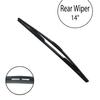 Wiper Front + Rear Wiper Blades Set Kit For Honda Fit Jazz MK2 MK3 2009-2017 2016 2015 2014 2010 Windshield Windscreen 26"14"14"