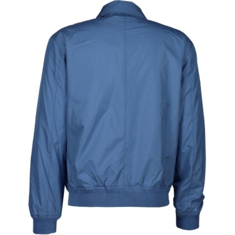 Polo Ralph Lauren Solid Color Polo Collar Fitted Logo Zip Long Sleeve Jacket Men Jacket Blue 710832229013