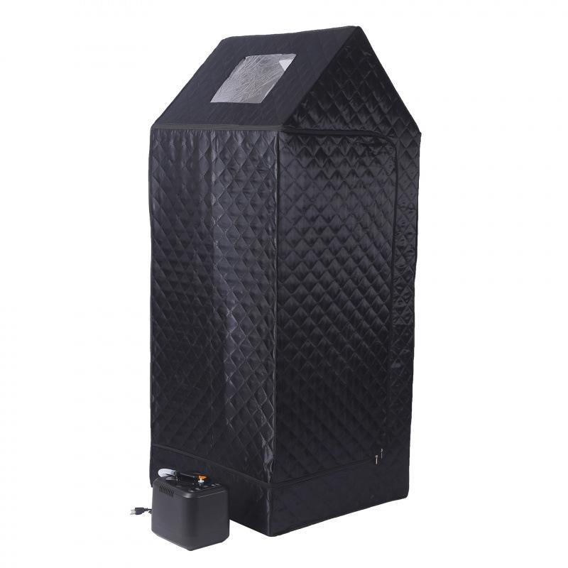 Pagoda-Shaped Folding Steam Sauna: Single-Person Home Sweat Room for Postpartum Use