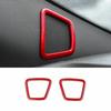 Front A Pillar Horn Frame Cover Trim 2X For Ford F150 F-150 2015-20 Bright Red