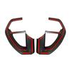 Carbon Fiber Style Inner Steering Wheel Trim Cover Fit For Toyota Tundra +