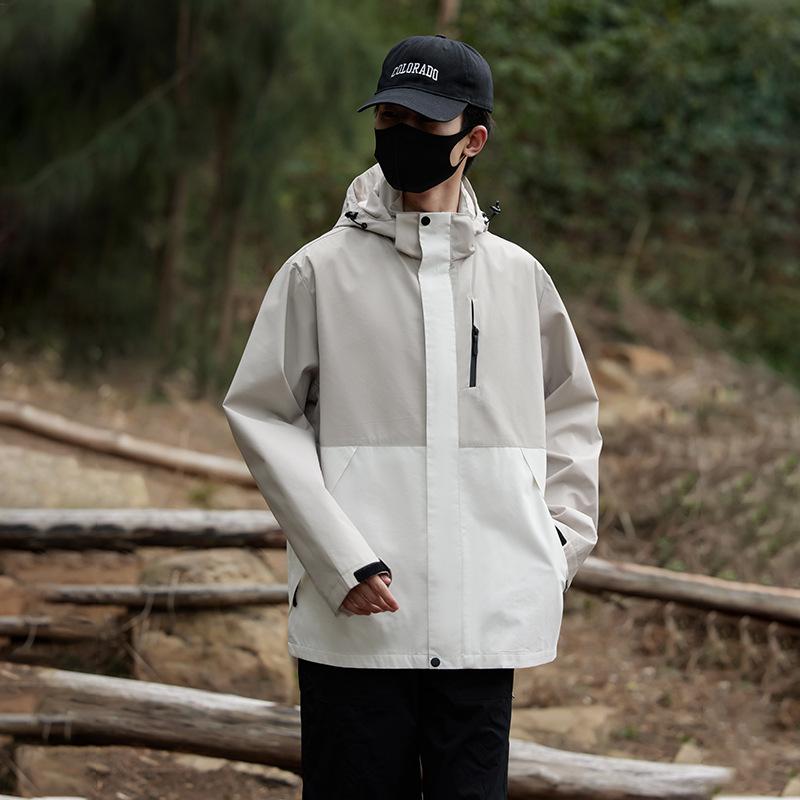Jacket Men's Autumn New Mountain Jacket Men's and Women's Same Style Multi-Color Outdoor Windproof Mountaineering Couple Jacket Trendy