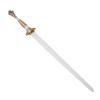 3D Printed Cosplay Costume Sword Retractable Anime Sword Toy Prop with Rune for Movie Collectors Collectible Fan Gift