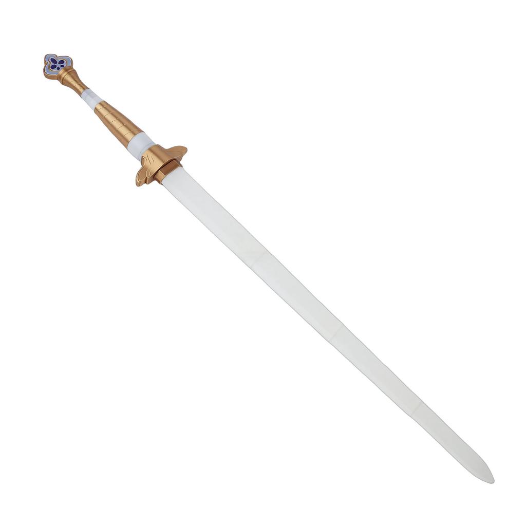 3D Printed Cosplay Costume Sword Retractable Anime Sword Toy Prop with Rune for Movie Collectors Collectible Fan Gift