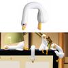 Gänsefigur Computermonitor Dekoration Kleine Gänsefigur Kompaktes Geschenk Lustig Niedlich Kreatives Ornament für Tisch Notizbuch Stühle