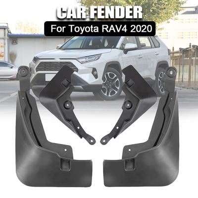 Autozubehör Schmutzfänger Kratzfest für Toyota RAV4 2020 PP Auto Kotflügel 4 Stück/Set Kotflügel