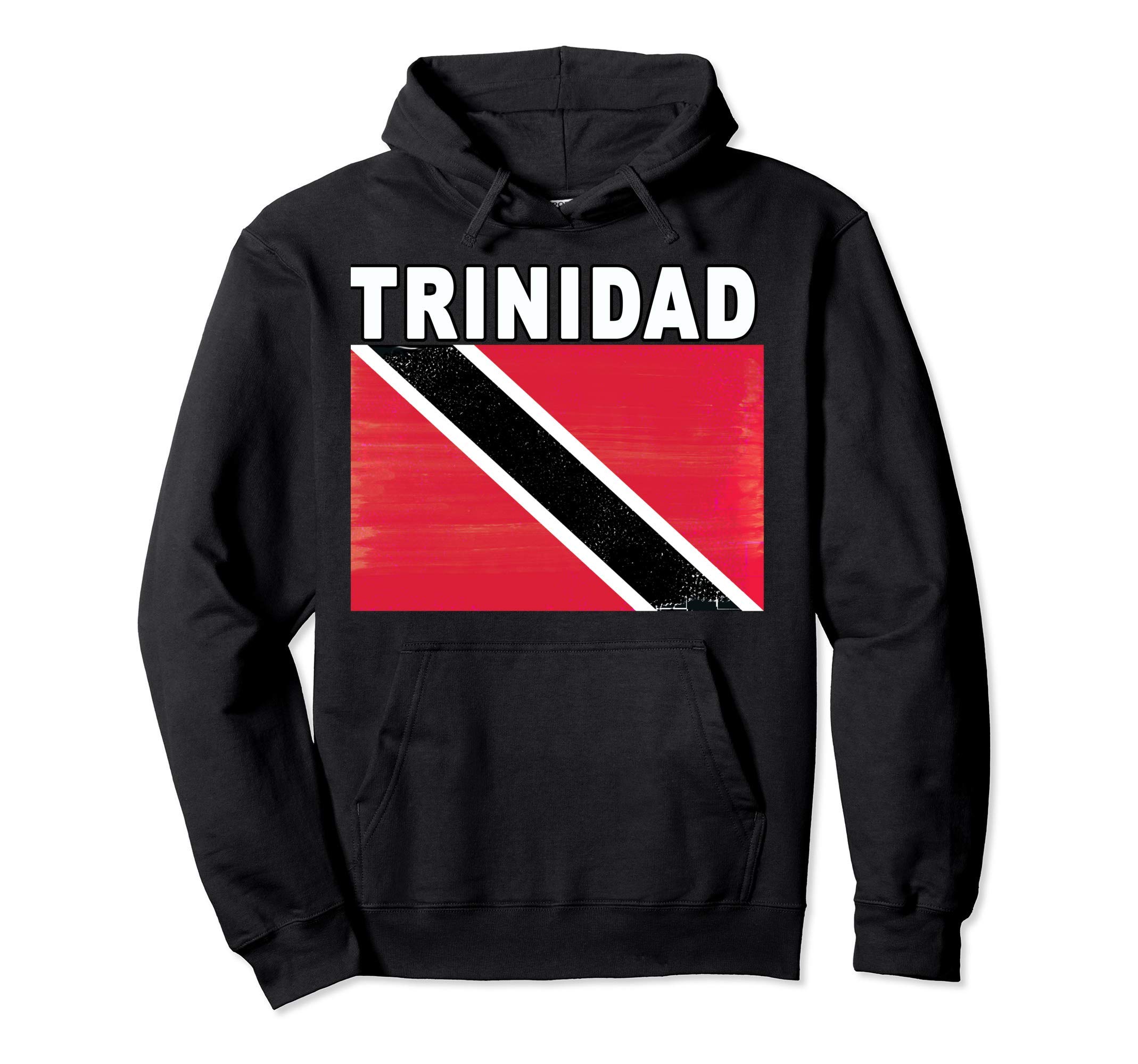 

Trinidad Flag Distressed Effect Design Hoodie
