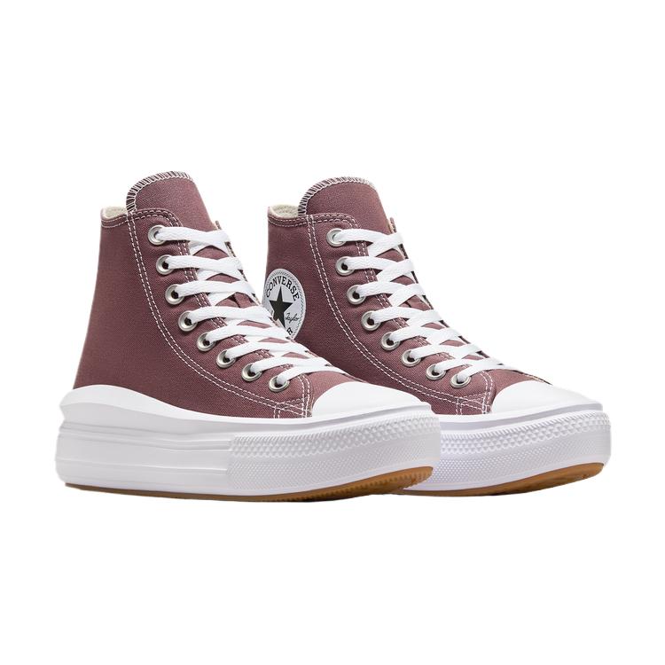 Converse All Star Move Comfortable Non-Slip High-Top Skate Shoes Women Sneakers Brown A10665C