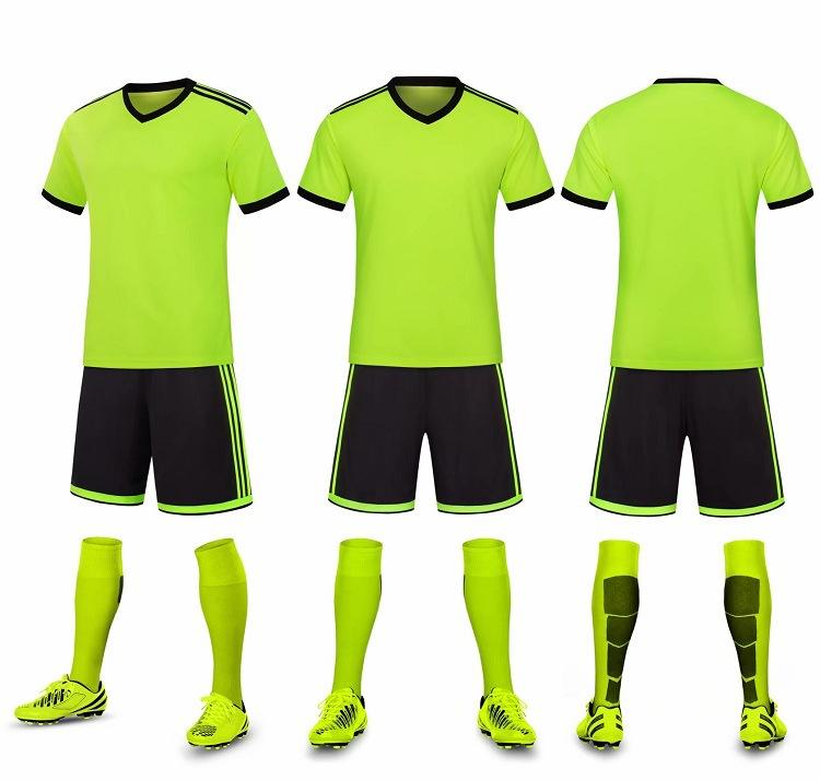 Adult Football Jersey Set Of The Same Style, Short Sleeves, Football Jersey For Primary And Secondary School Students For Football Training Matches
