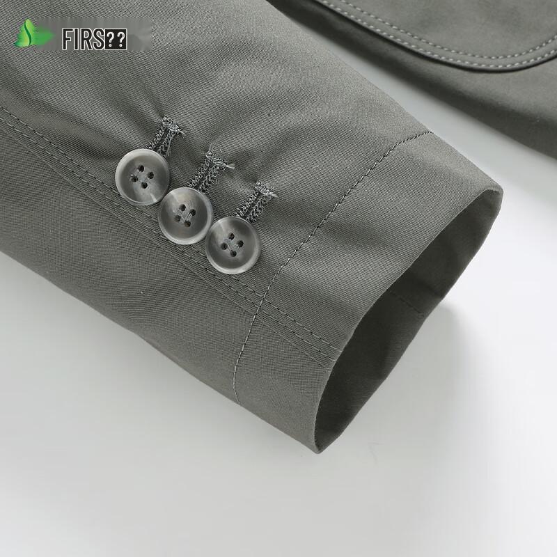 Blazer Casual de Negócios 100% Algodão Masculino Shanshan
