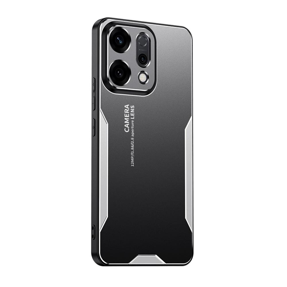 For Oppo Reno14 Pro 5G (Global) Telefondeksel Aluminiumslegering TPU PC Bakdeksel