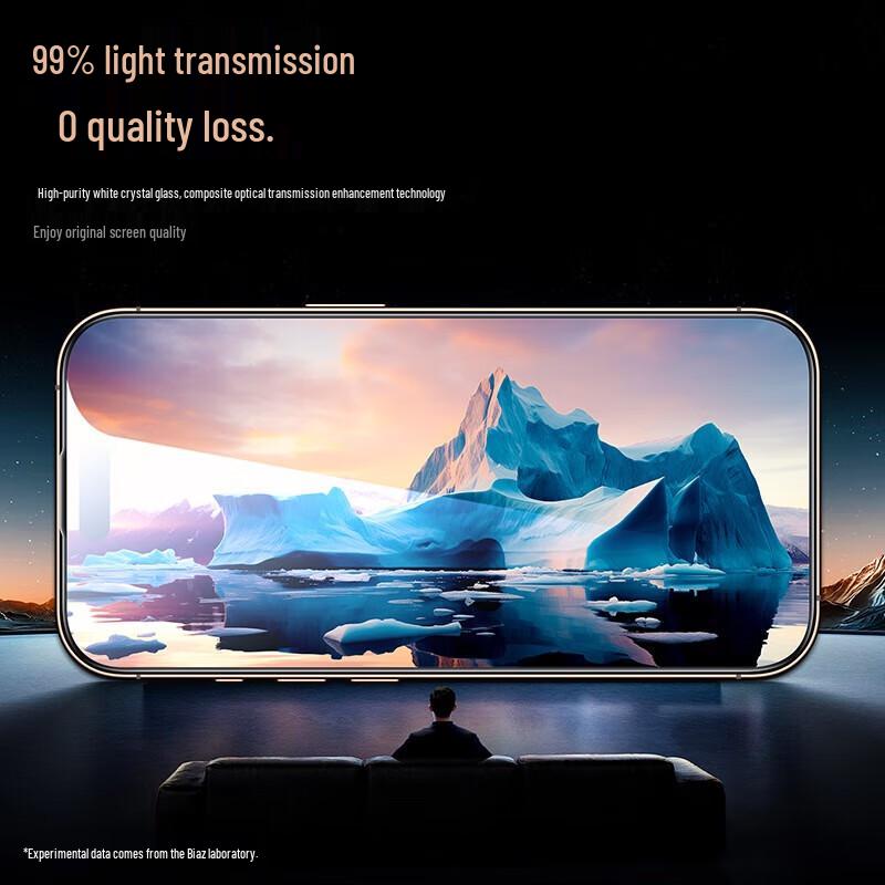 BIAZE iPhone 17 28° Privacy Tempered Glass Screen Protector