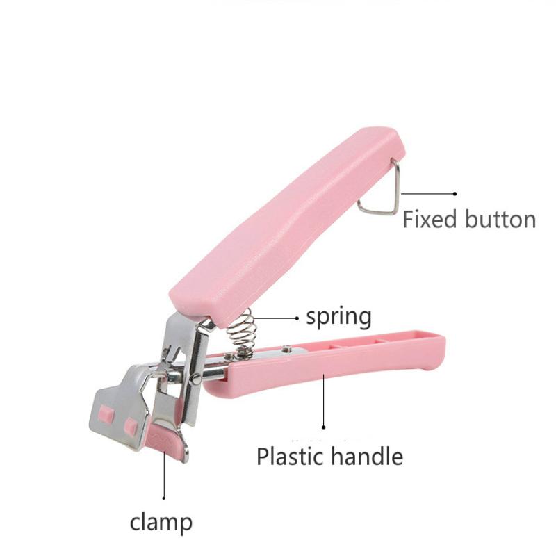 Stainless Steel Disc Lifter PP Handle Anti Scald Clip Multifunctional Bowl Holder Household Kitchen Hand Tool Gadgets for Home