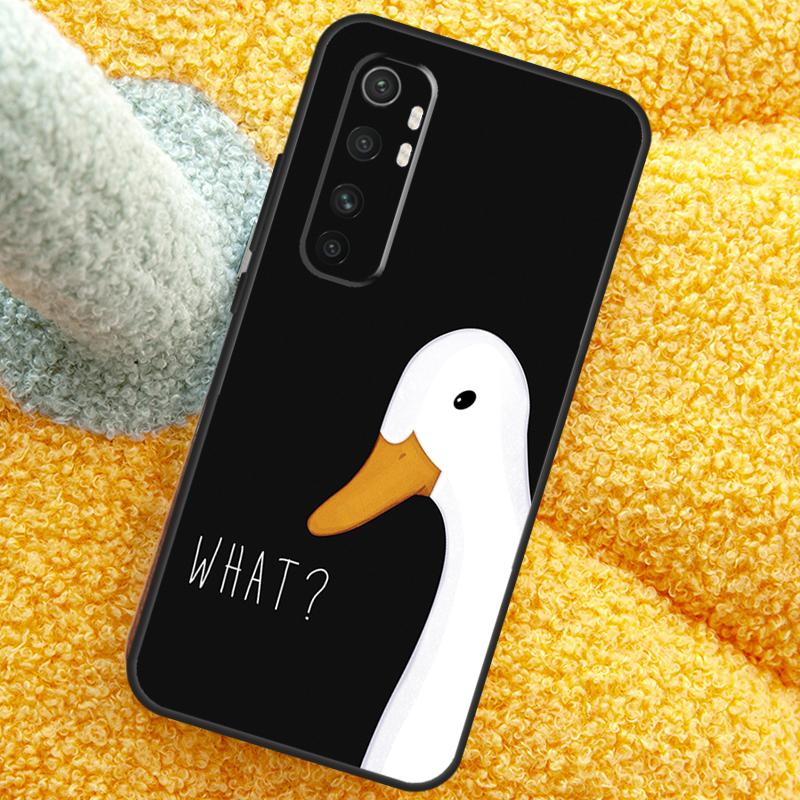 Étui Dessin Animé Oie Drôle Pour Xiaomi 13T 14T 15T 14 15 Ultra 17 Pro Max Coque Pour POCO F8 F7 X7 Pro F5 F6 X5 X6