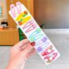 2022 Candy Color Children's Cartoon Hairpin Set Animal Flowers Fruit Baby Hairpin Cute Girls Cute Hair Clip