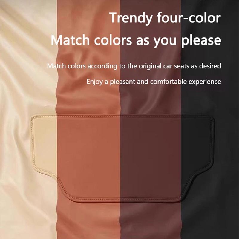 Car Seat Back Anti Kick Pad Mats Cover for Toyota Camry Chr Corolla Rav4 Yaris Prius Hybrid Prado Fortuner Hilux Auris Accessory