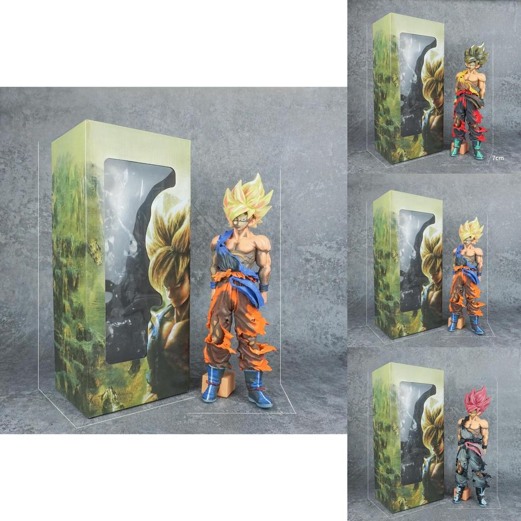 Dragon Ball Z Goku Pvc Action Figure With Manga Style Super Saiyan For Collectors And Display