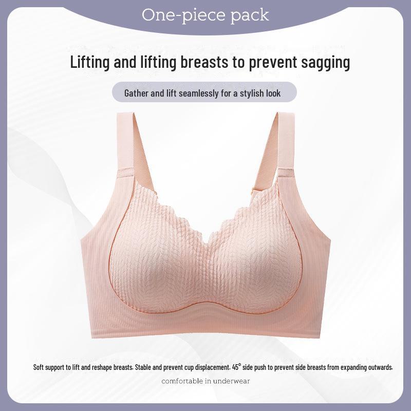 Adjustable Lifting Bra: Seamless Underwear for Women for All Breast Sizes, Prevents Sagging & Outward Expansion.