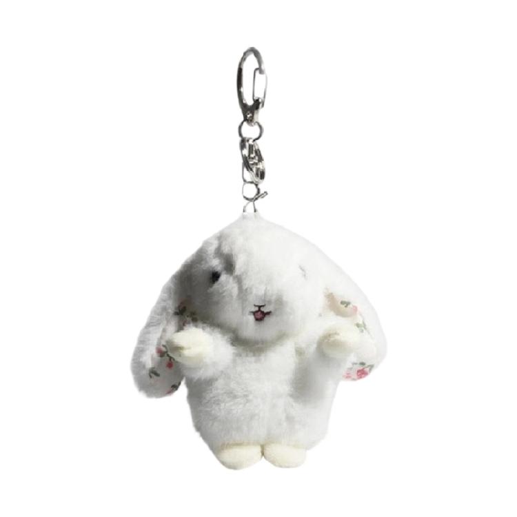 Charm Plüsch Hase Ornament Schlüsselanhänger Entzückende Hasen Dekoration PP Baumwolle Textur Taschenanhänger Geeignet Geburtstagsgeschenk