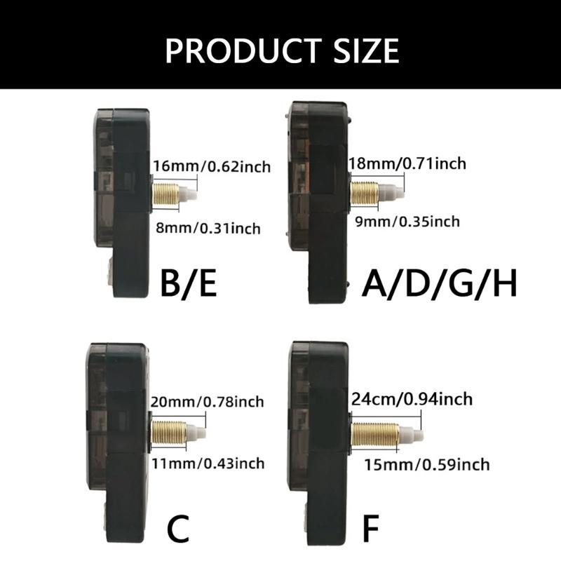 Mecanism de Ceas de Perete cu Cuarț Profesional și Practic, Kituri de Piese pentru Reparare DIY cu Ace de Ceas