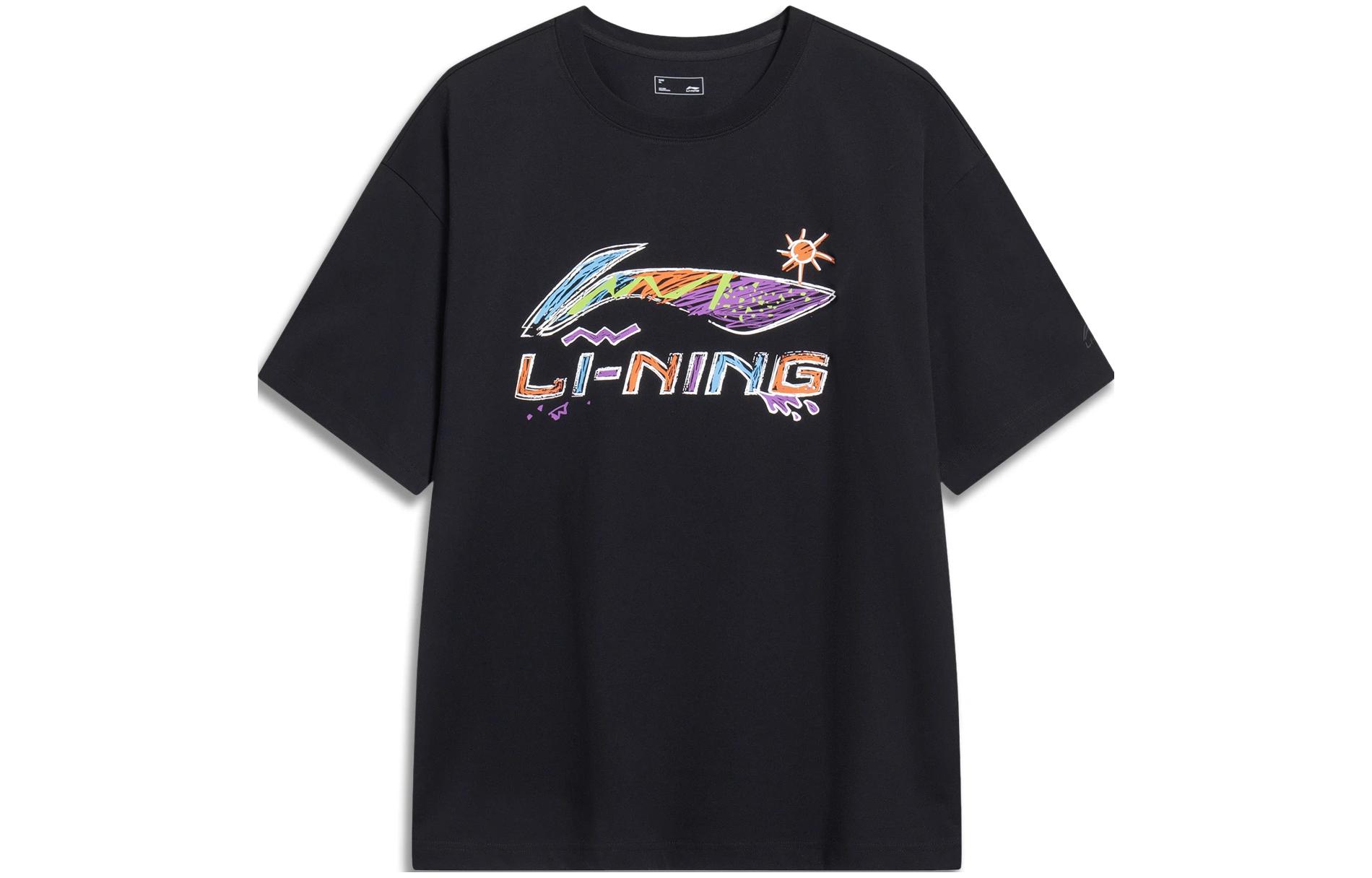Футболка Li Ning Sports Life Collection Мужская Черная AHSWC47-1 XXXL