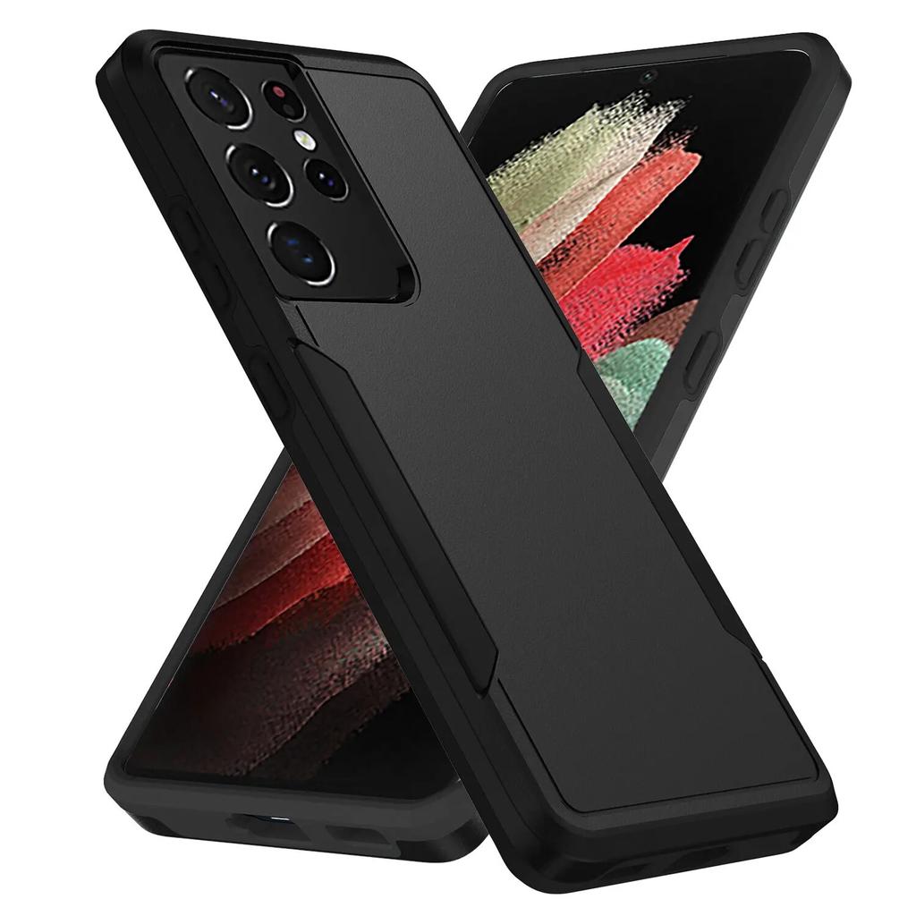 Dustproof Anti-Scratch Armor Case for Samsung Galaxy S24 Ultra S23 FE S22 S20 S21 Plus S 23 24 22 Drop Protection Fashion Bag