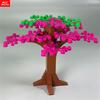 MOC Bricks Green Tree Series Construction Building Blocks Plant City Garden Street Lake View Park Jungle Christmas Toys For Kids