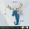 Antler Adhesive Entryway Key Hook – No-Drill Wall-Mounted Decorative Hook