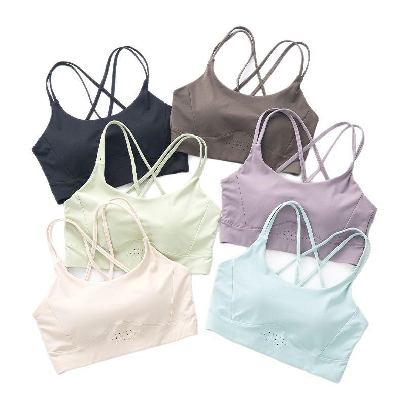 High-Strength Shockproof Sports Bra for Women's Running & Fitness Yoga