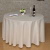 Advertising Exhibition Tablecloth Tablecloth Round Table Skirt Skirt Plain Weave Solid Color Zhu Wenwei Gauze Material Round Tablecloth